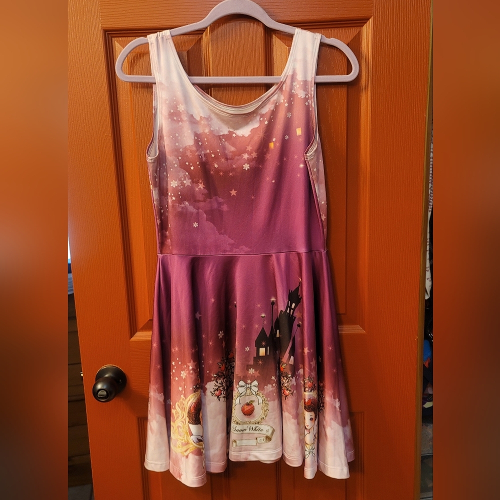 Spandex Snow White play dress size L